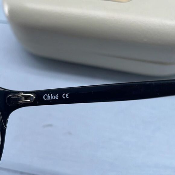 Chloe Sunglasses Womens Black Frames Dark Lenses Comes Tortoise Style W COA‎
